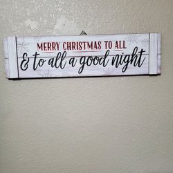 Christmas Sign 