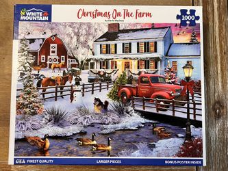 1000 Piece Christmas Holiday Puzzle 