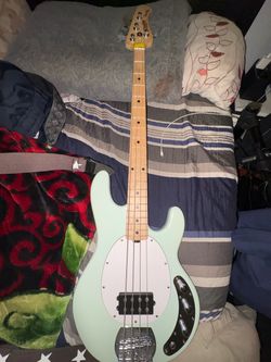 Sterling By Music Man StingRay RAY4 Bass Guitar - Mint Green