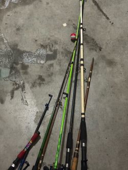 Fishing poles