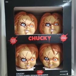 Halloween Decorations Chucky Pathway Yard Stakes Lights 
