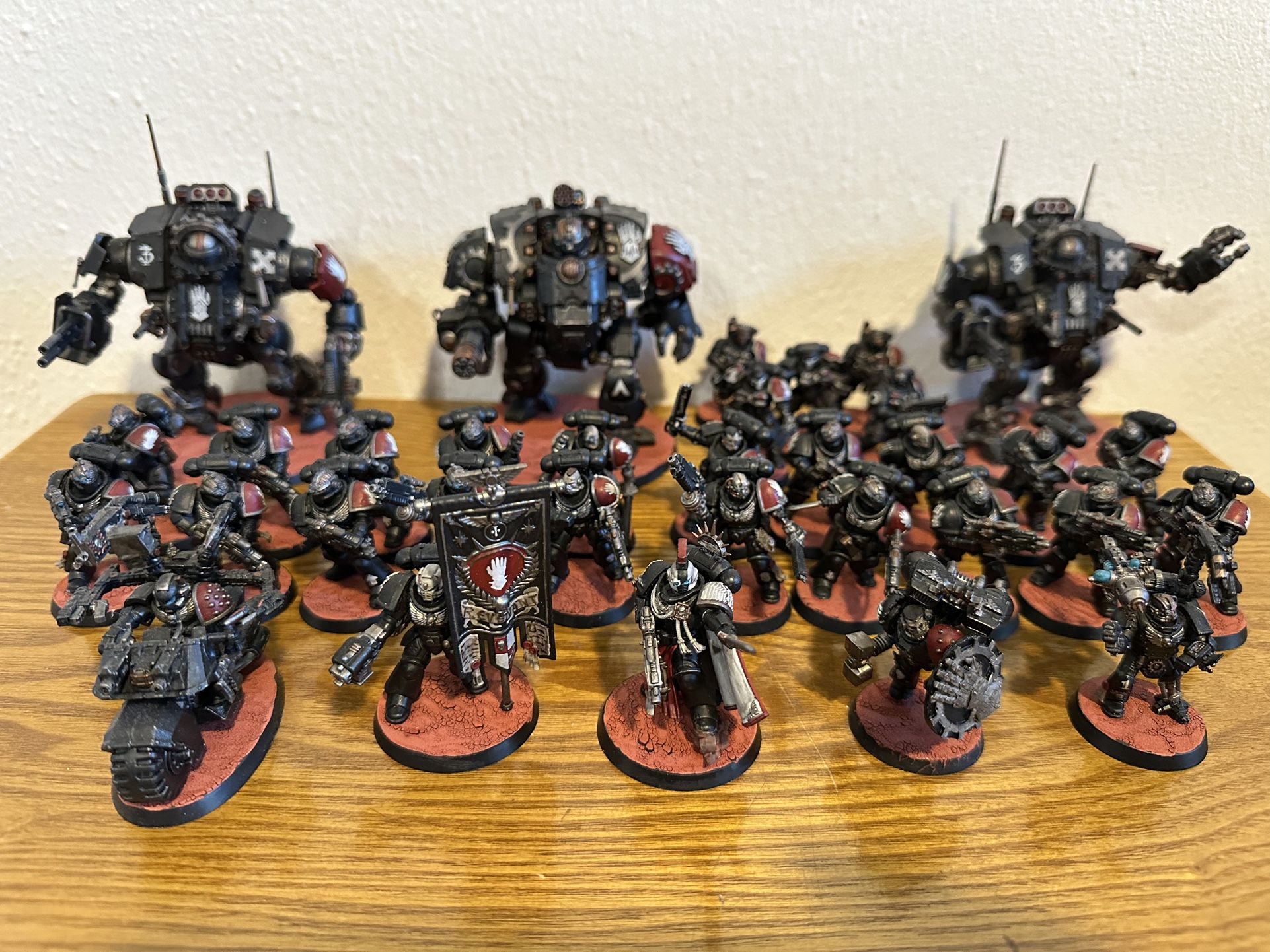 Warhammer 40K Iron Hands Army