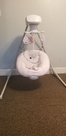 Baby girl swing