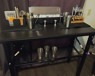 🍸 COMPLETE MOBILE BAR SETUP – $150 OBO