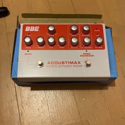 BBE Acoustimax Acoustic Instrument Preamp