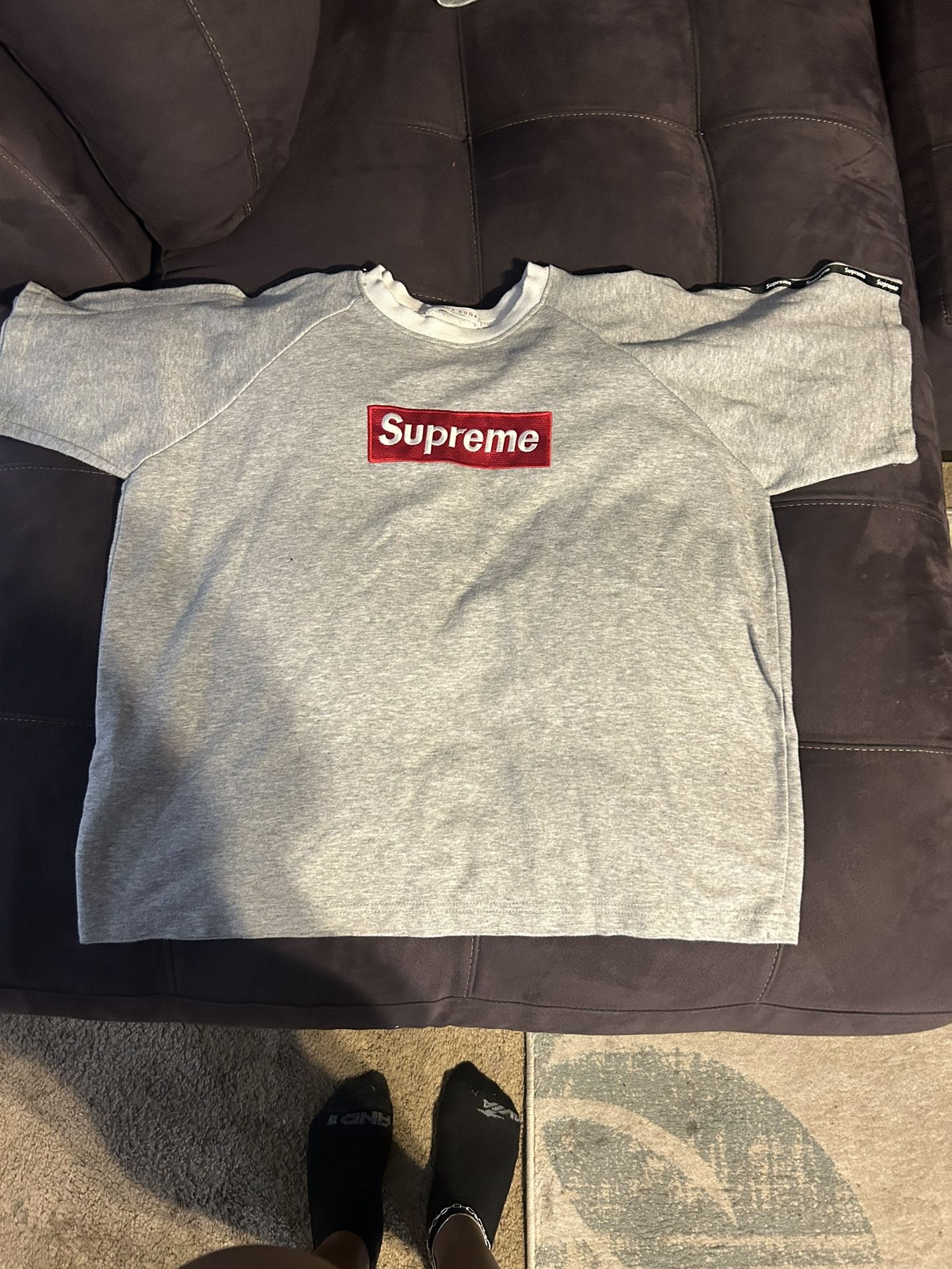 Grey Supreme Shirt