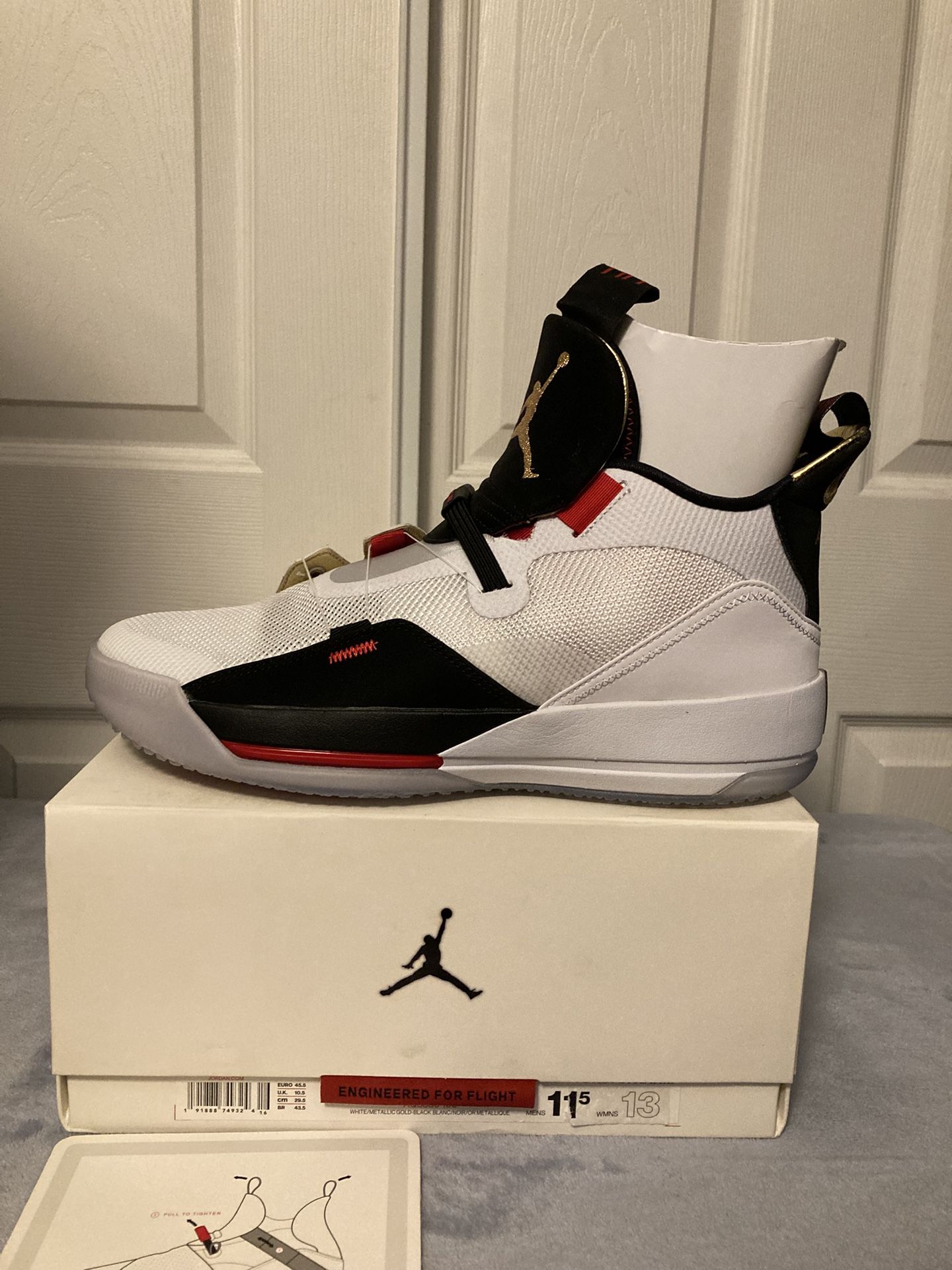 Jordan XXXIII Future Of Flight Size 11.5 Deadstock