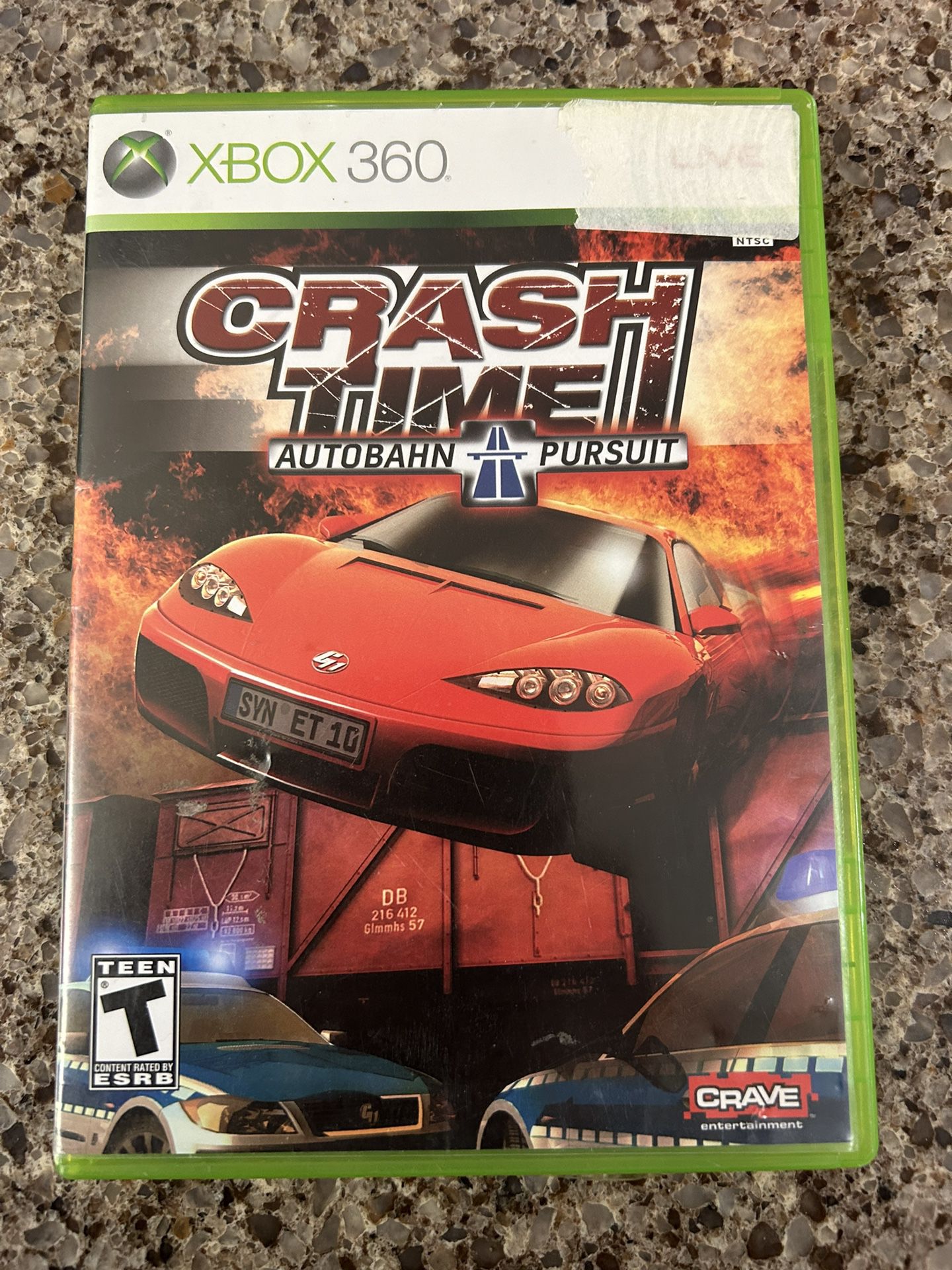 Xbox 360 Game Crash Time Autobahn Pursuit 