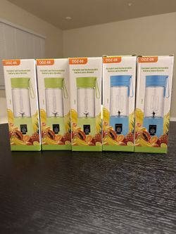 2 New Portable Rechargeable Blenders