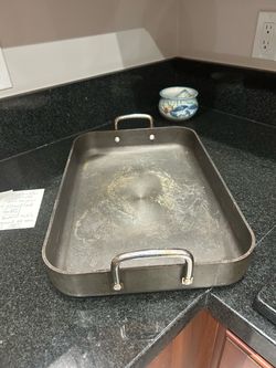 Stainless Steel Roasting Pan with Handles