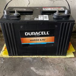 Duracell ultra marine and RV battery