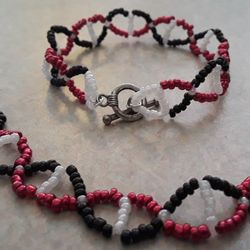 "DNA" Style Handmade Bracelet 