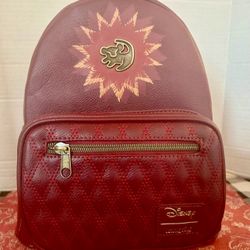 Disney The Lion King Loungefly Backpack Purse New  
