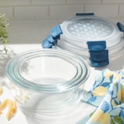 Princess House 6pc Round Storage Set