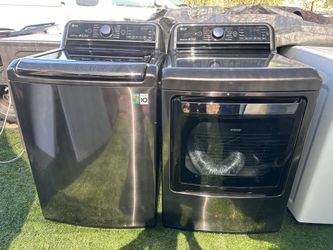 LG True Balance Top Load Washer And Electric Dryer !