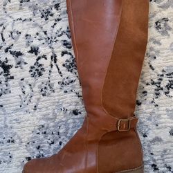 Womens Lucky Leather Boots 