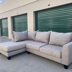Gray Sectional Couch *Delivery Available*