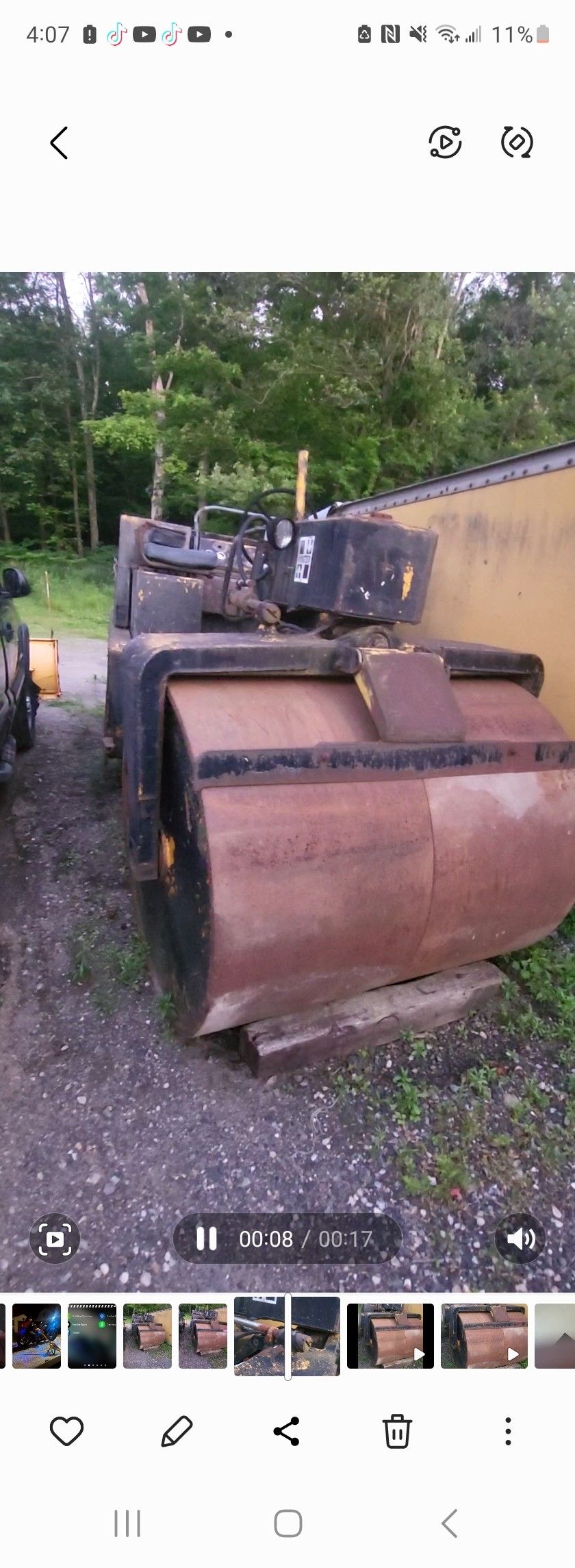 Hyster C350 Roller