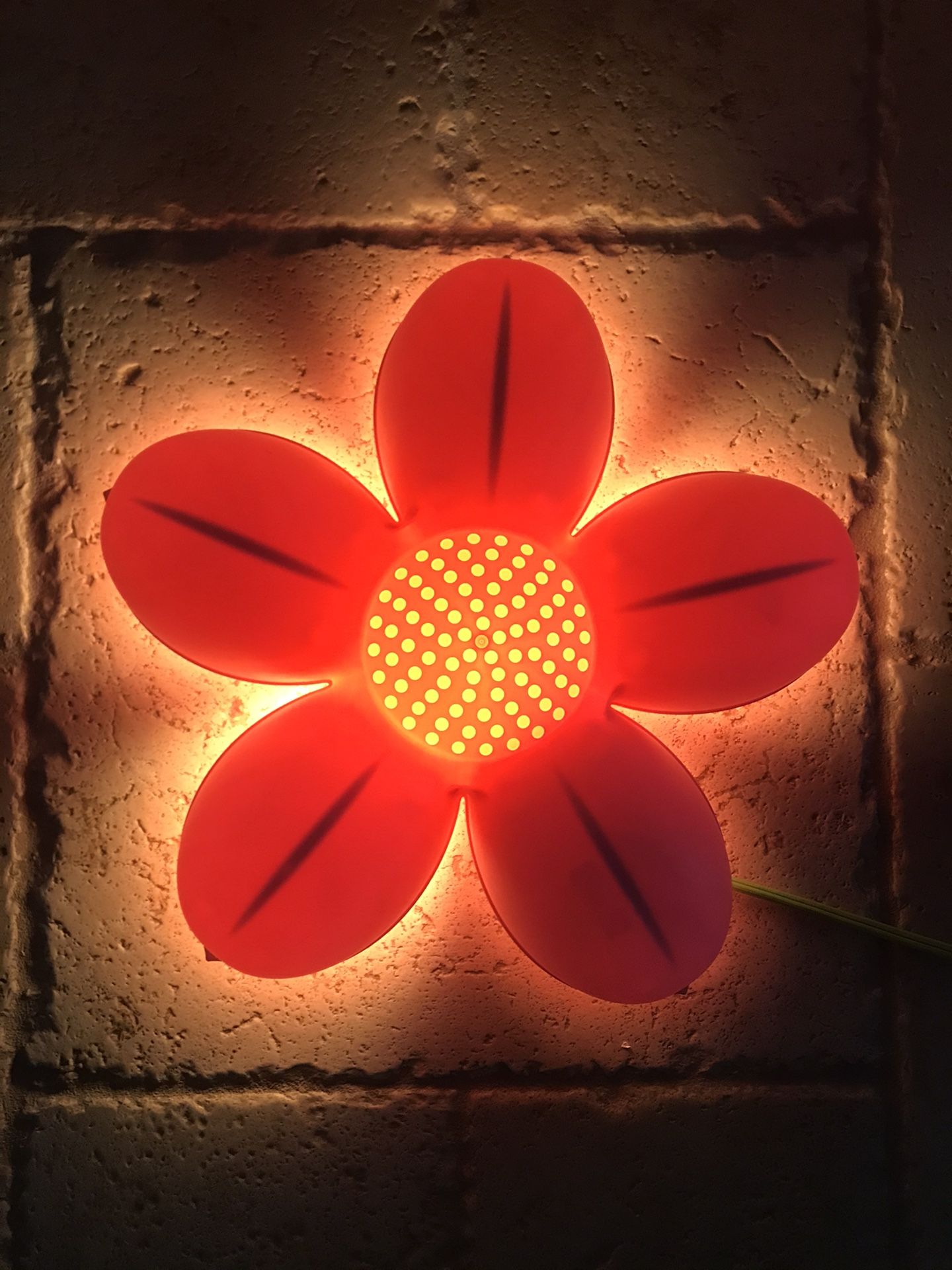 Hanging lamp and wall decoration