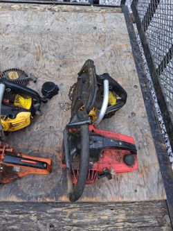 Chainsaw lot