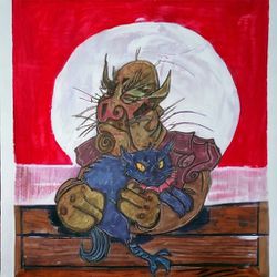 The Red Goblin Illustration 