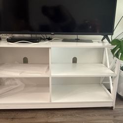 White TV Stand
