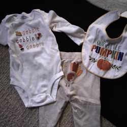 Baby Thanksgiving Set, Used 