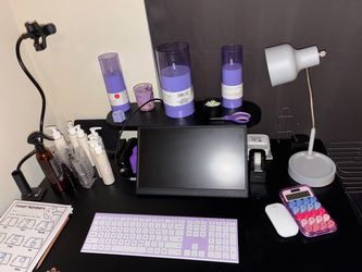 Desk and chair