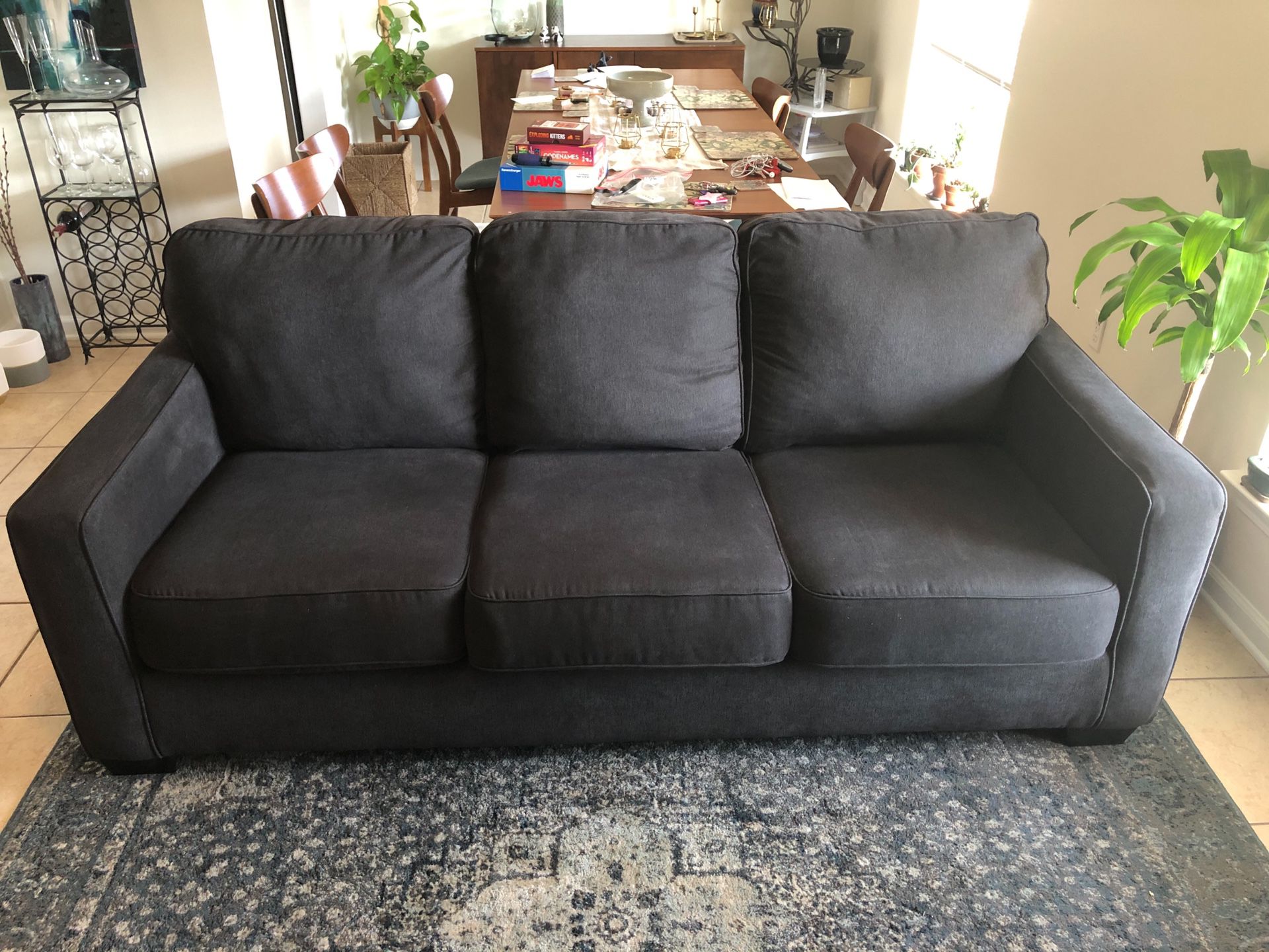 Charcoal Sofa - *Great Condition*