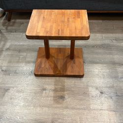 Sold Wood End Table 