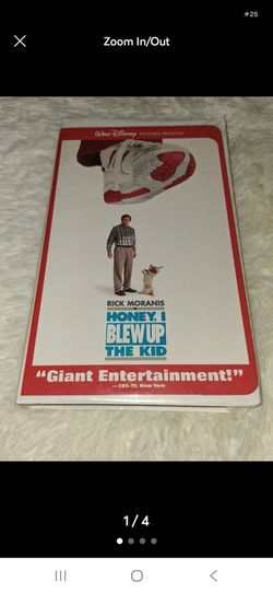 Honey, I Blew Up the Kid VHS