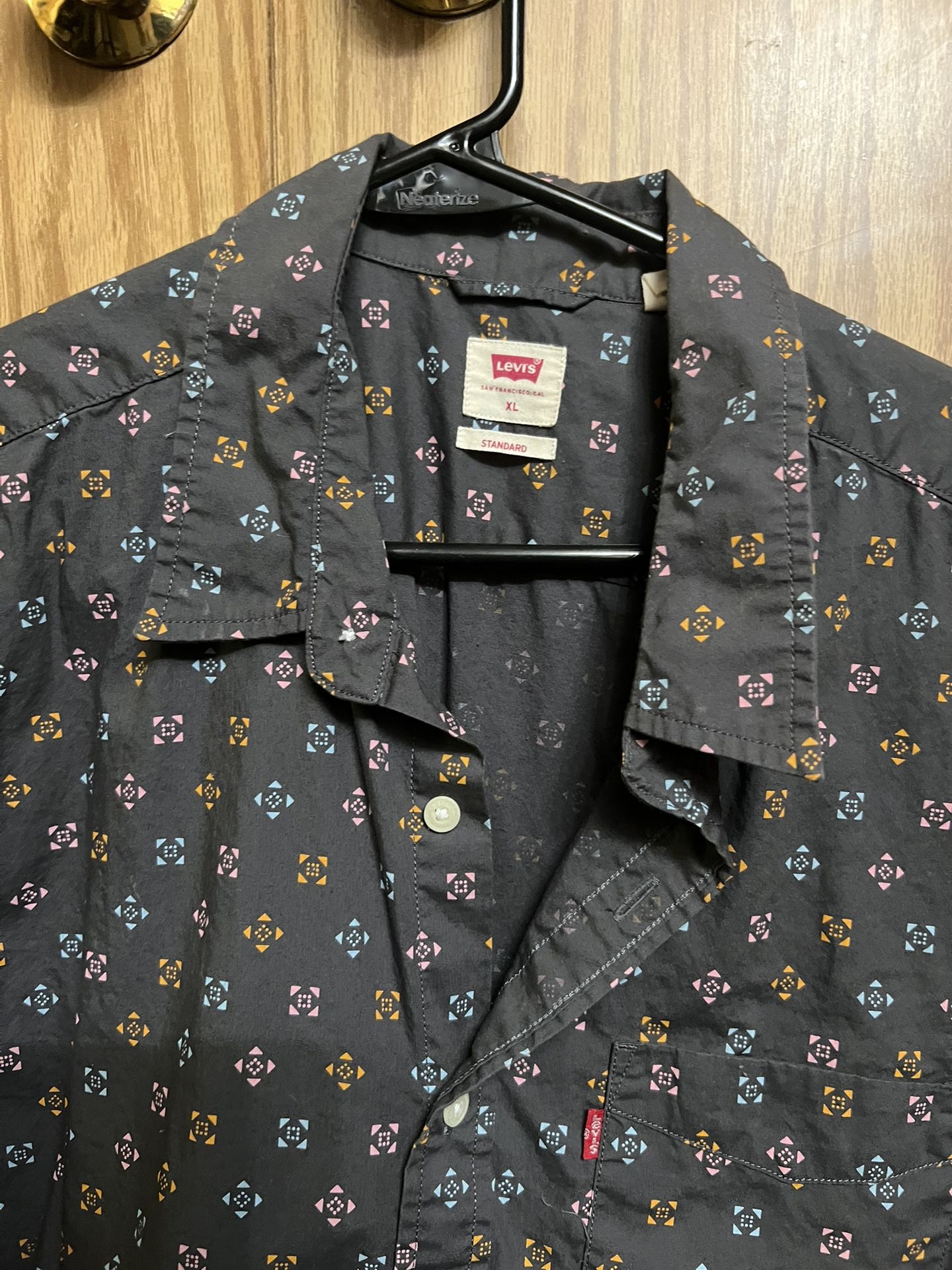 Mens Xl Levi Button Up