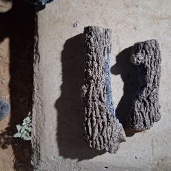 Gas Burner Fire Place Kit With The Logs