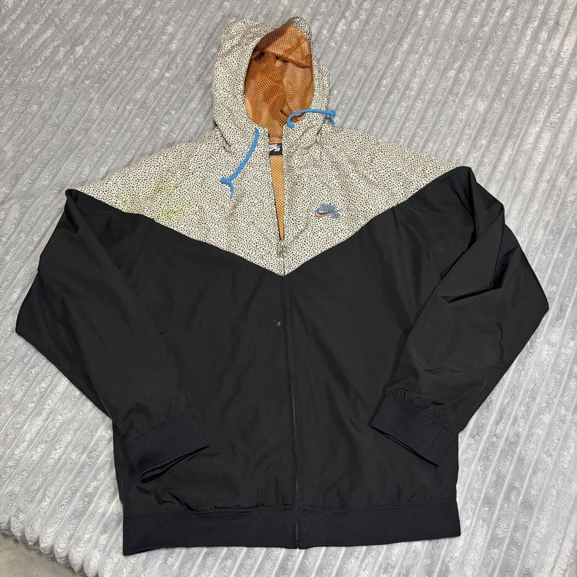 Nike SB 2007 men’s size M Safari print windbreaker vintage
