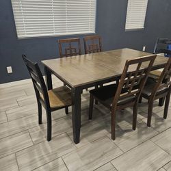 Table With 6 Chairs FREE