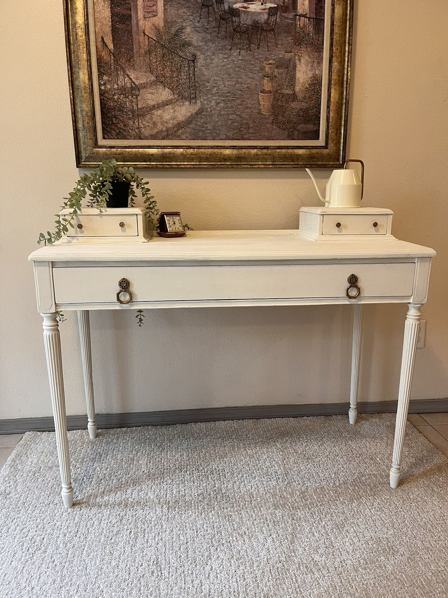 Antique Desk/Vanity/Entryway Table