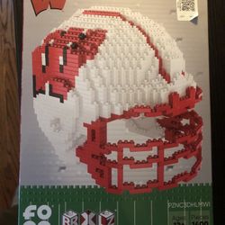 Lego FOCO Wisconsin Football Helmet