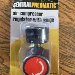 200 PSI Air Compressor Regulator Kit with Dial Gauge Harbor Freight Tool