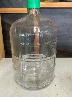 3 gallon glass bottles