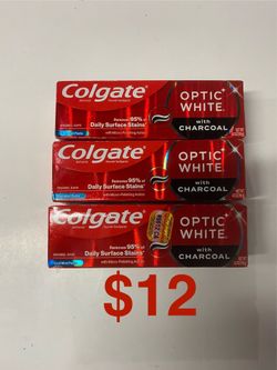 Colgate Charcoal Toothpaste Bundle