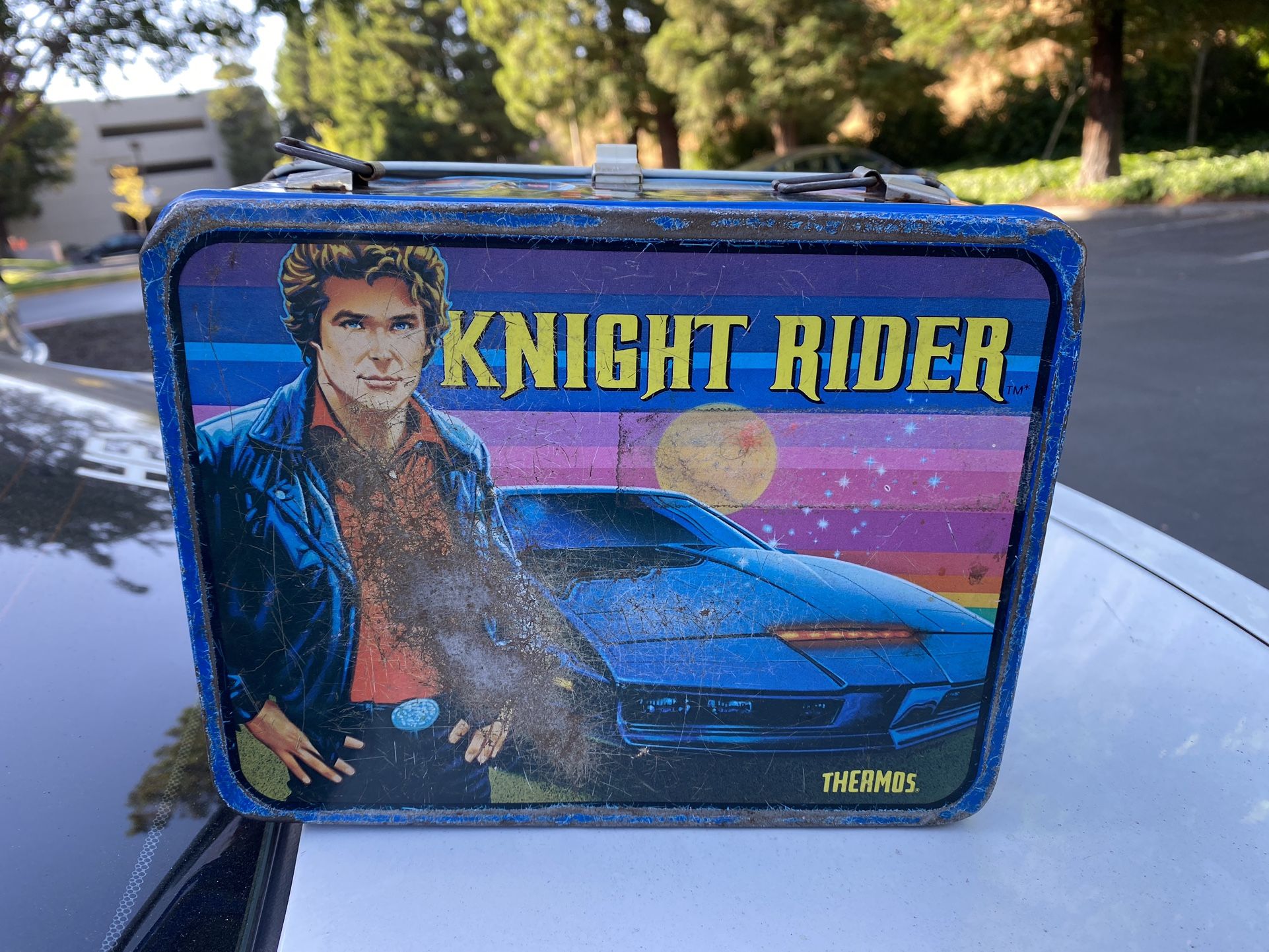 Vintage knight Rider Lunch Box