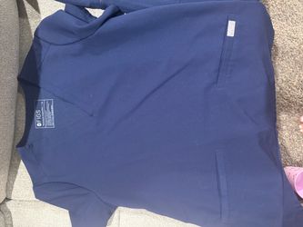 FIGS Scrub Top/ Joggers Navy Blue XS