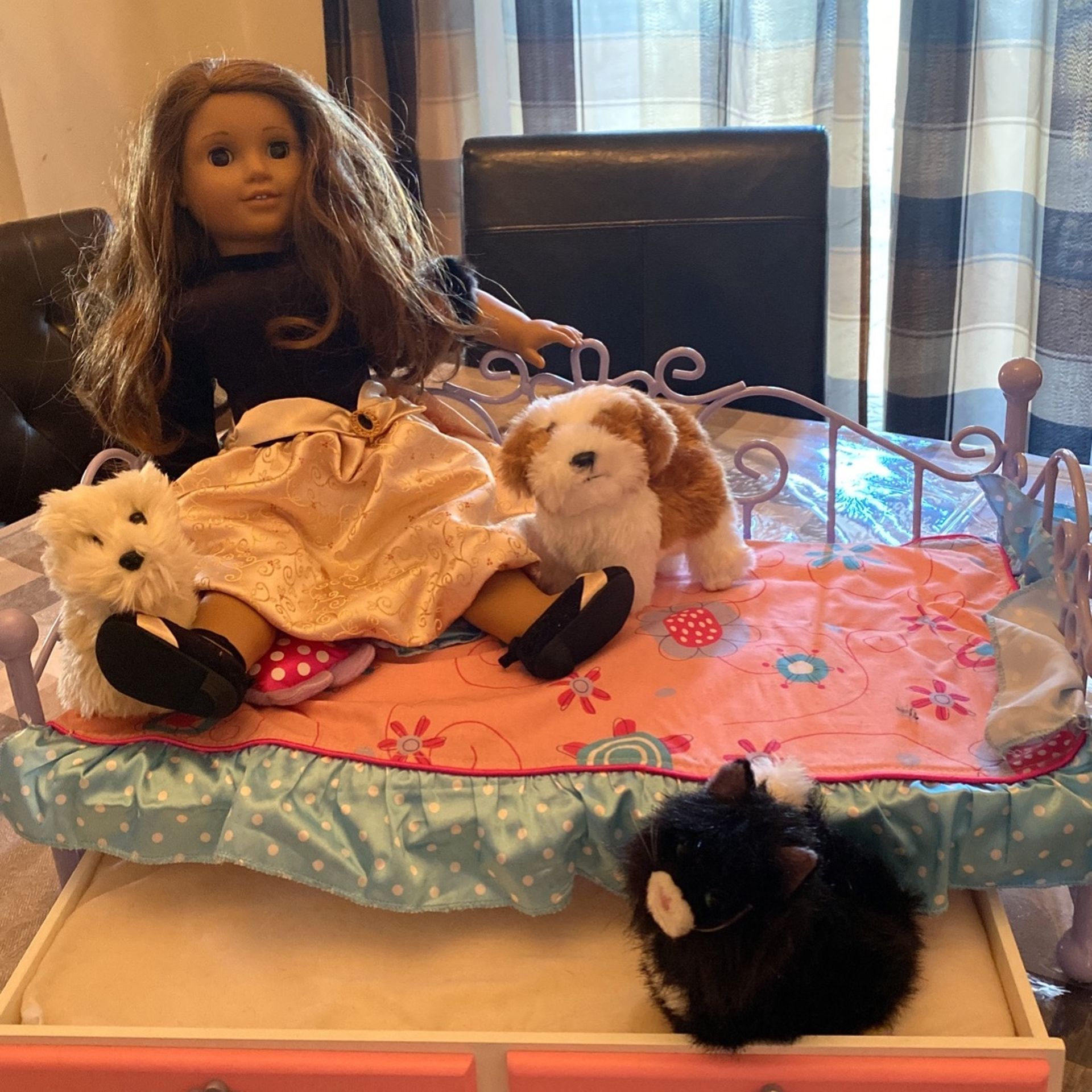 american girl doll marisol and pets inc trundle bed