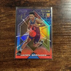 2021-22 Recon Bronze #d/299 #249 Jaden Springer
