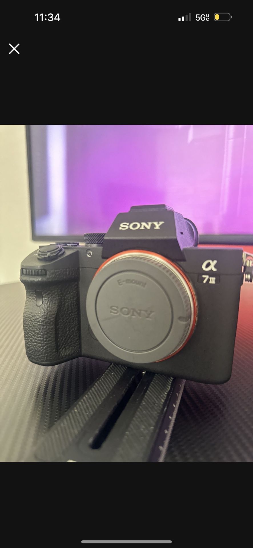Sony A 7III ( body )