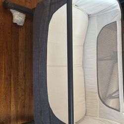 KoolerThings KoolaBaby 3-in-1 baby bassinet in grey