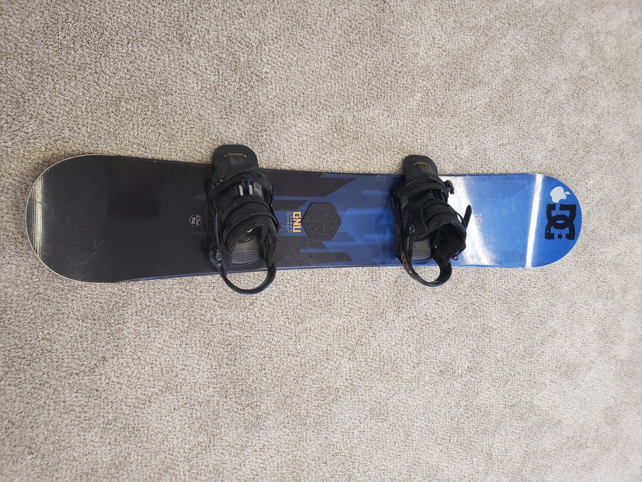 gnu carbon HIGH beam スノーボード 150cm GNU CARBON HIGHBEAM