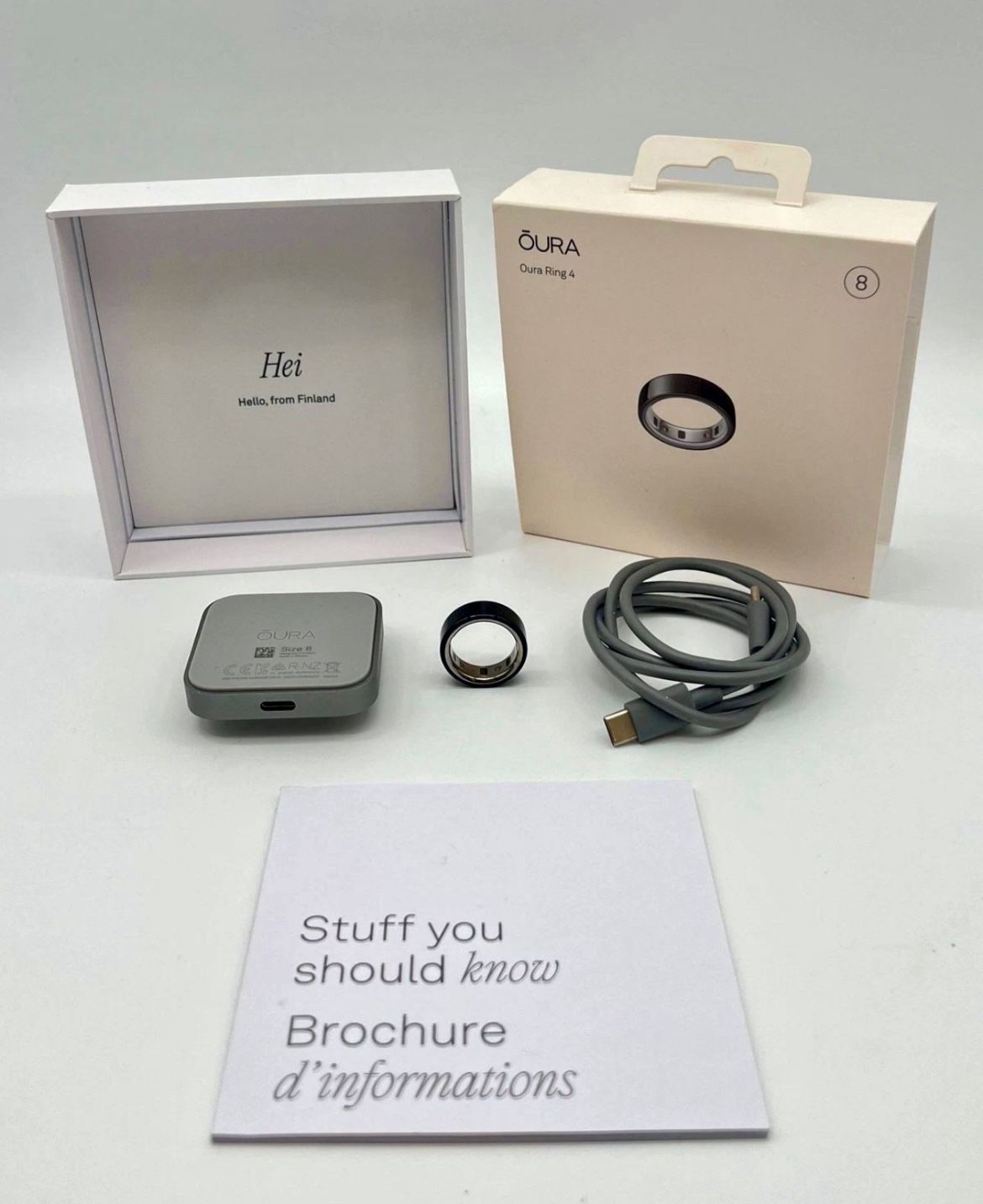 Oura Ring 4 smart ring (other sizes available)