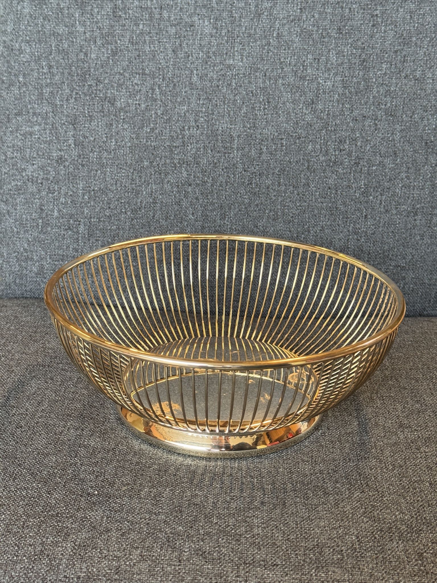 Gorham silver plated bread and fruit basket