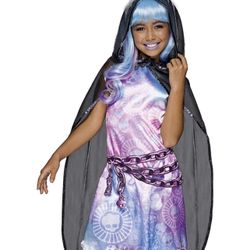 MONSTER HIGH COSTUME AND WIG 